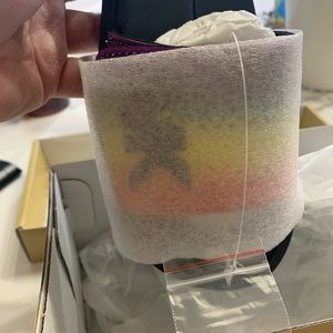 Michael Kors rainbow slide